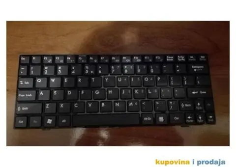 Perfektna tastatura za netbook MSI U135.