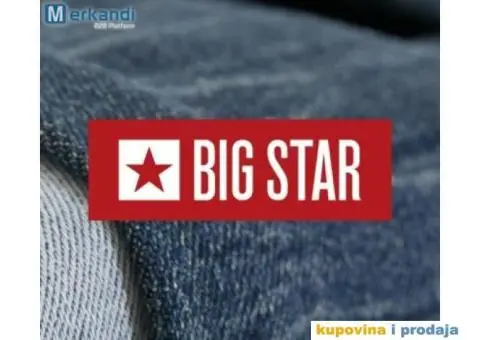 Zalihe nove odjeće BIG STAR veleprodajne cijene - POSEBNA PONUDA - - 10/10