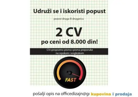 Prpofesionalna izrada radnih biografija