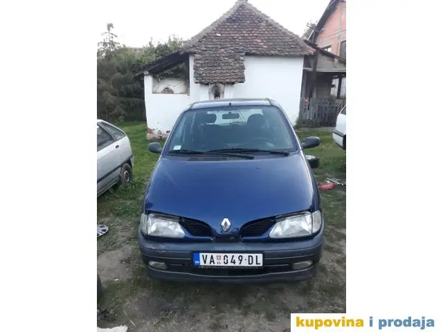 RENO SENIC 1997 BENZ PLIN . MOTOR U KVARU. DO JUCE VOZEN ,REGISTROVAN - 1