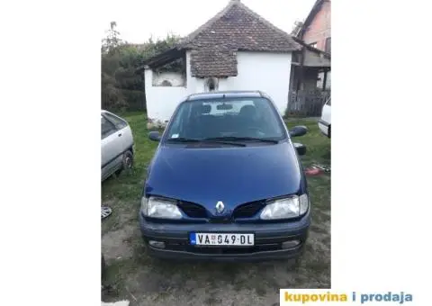 RENO SENIC 1997 BENZ PLIN . MOTOR U KVARU. DO JUCE VOZEN ,REGISTROVAN