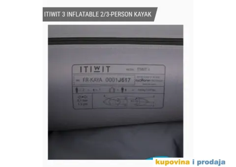 Kajak na naduvavanje 2/3 sedista - 4/10