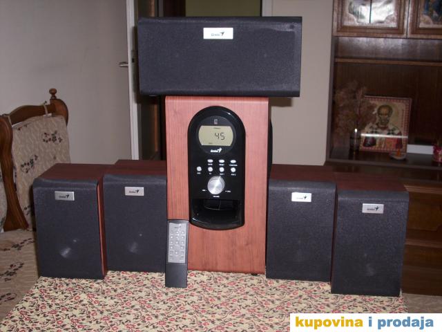 Kucni Bioskop GENIUS 5.1 SW 6000 Kucni Bioskop GENIUS 5.1 SW 6000