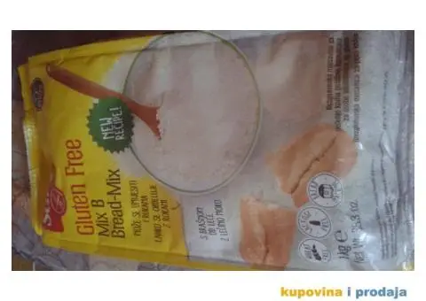 Gluten free brasno - Schar Mix B 1kg - 2/2