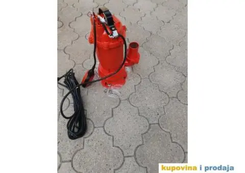 Potapajuća pumpa Garden Field 1950w sa drobilicom - 4/5