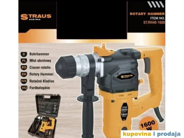 STRAUS HILTI BUŠILICA 1600W - 1