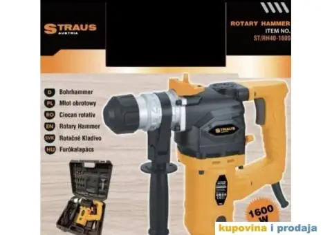 STRAUS HILTI BUŠILICA 1600W