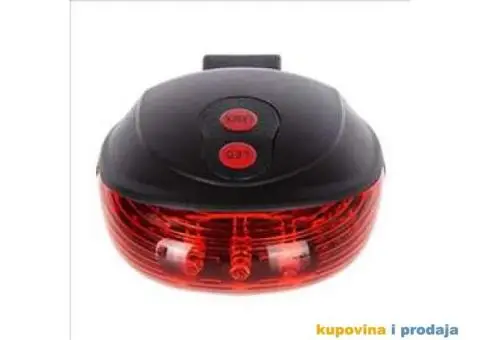 Zadnje svetlo za bicikl sa laserom - 1/3