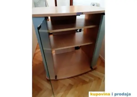 Polica sa staklenim vratima - 3/4