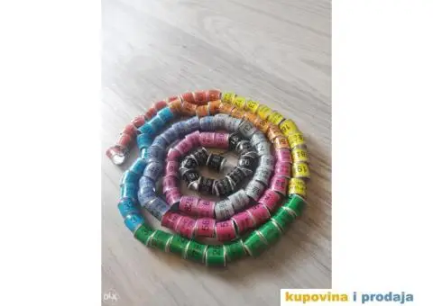 Prstenovi za golubeve Imenični savezni 8mm sve boje - 1/4