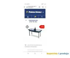 Trpezarijski sto i stolice