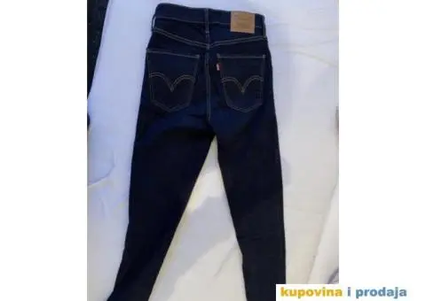 Prodajem Levis farmerke, taman teksas, broj 28 (34eu), nikad nosene. - 2/5