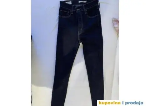 Prodajem Levis farmerke, taman teksas, broj 28 (34eu), nikad nosene. - 3/5