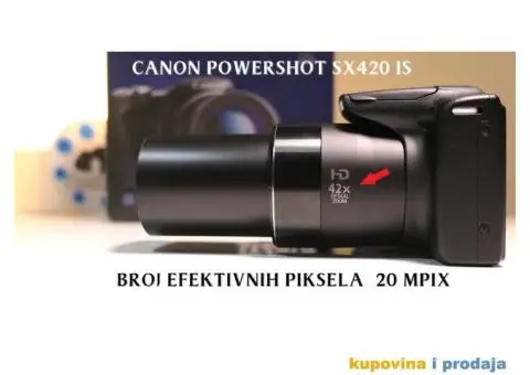 Foto aparat canon sx 420 is - 1/4