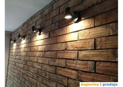 Sečena Dekorativna Cigla Listele - 8/9