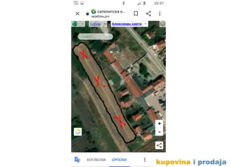 Prodajem plac na banjskom drumu u Aleksinu