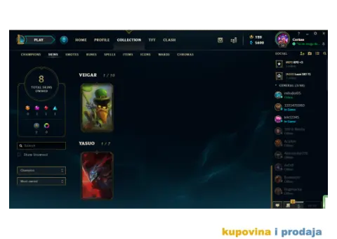 Prodajem League Of Legends nalog HITNO!!!!! - 4/4