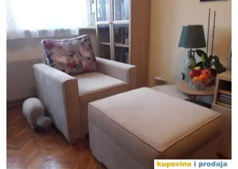 Prodajem fotelju i tabure - 4/4