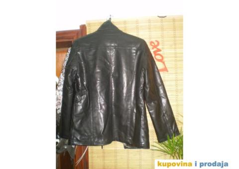 PRODAJEM NOVU MUŠKU CRNU JAKNU OD EKO KOŽE - 3/3
