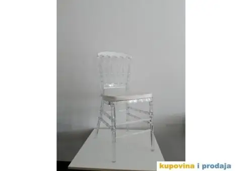 Napolen stolice, transparent, providne