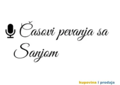 ONLINE CASOVI PEVANJA sa Sanjom Trifunovic - 4/4