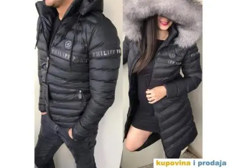 Philipp plein m-xxl sa prirodnim krznom - 1/3