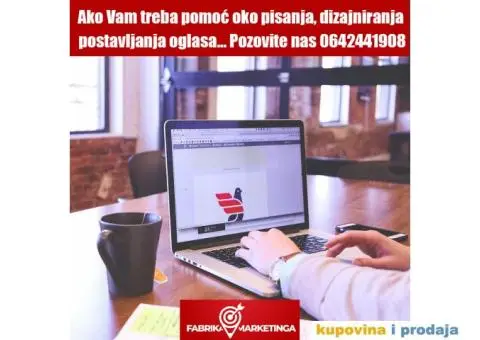 Pisanje i postavljanje oglasa