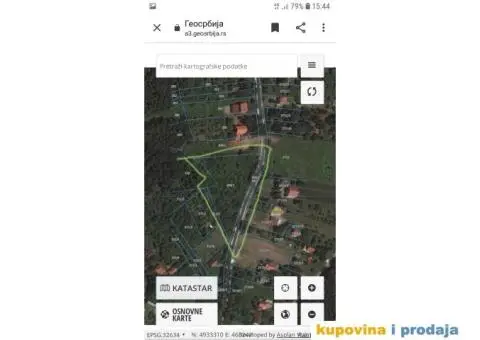 Plac u Babama , Kosmaj , građevinsko zemljište - 7/7