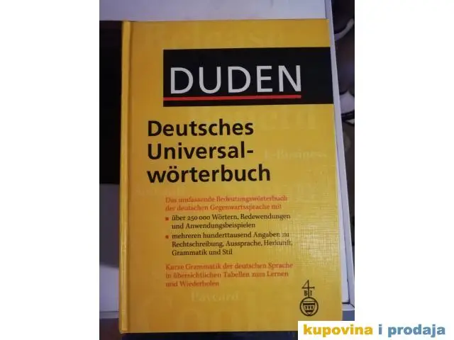 Duden univerzalni rečnik nemačkog jezika - 1