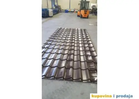 Automatska linija za profilisanje lima, CREP PLOČE - 2/7