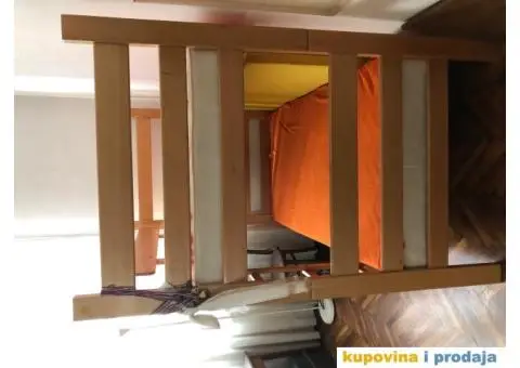 KREVETI NA SPRAT SA DUŠECIMA malo korišćeni - 1/7