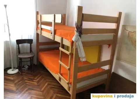 KREVETI NA SPRAT SA DUŠECIMA malo korišćeni - 2/7