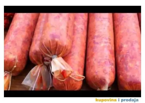 Klipsarica, masina za vezanje kulena, mrezica, kobasica, kesa - 1/7