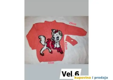 Izrada dečijih džempera - 7/7