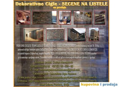 Dekorativne Cigle - SECENE NA LISTELE - 1/7