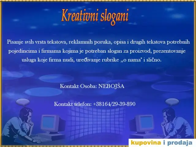 Kreativni Slogani - 1