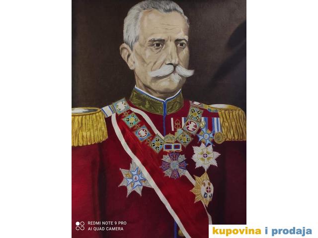 Kralj Petar I Karadjordjevic 50x64 dimenzija uramljeno Kralj Petar I Karadjordjevic 50x64 dimenzija uramljeno