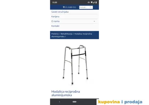 Hodalica za olakšano kretanje