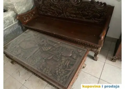 Prodajem unikatni namestaj u duborezu - 2/7