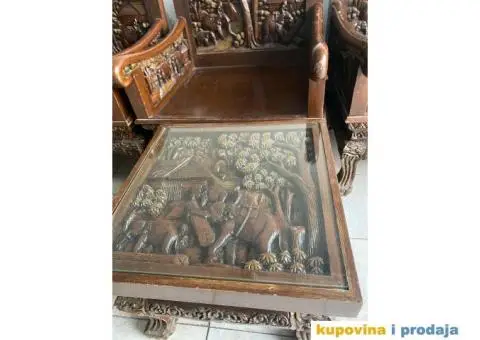 Prodajem unikatni namestaj u duborezu - 7/7