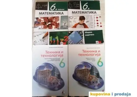 KNJIGE ZA ŠESTI RAZRED OSNOVNE ŠKOLE ( KOMPLET) - 3/8