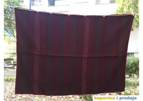 Ručni rad - Etno ćilim / vuneni prekrivač (146 x 208 cm) - 2/2