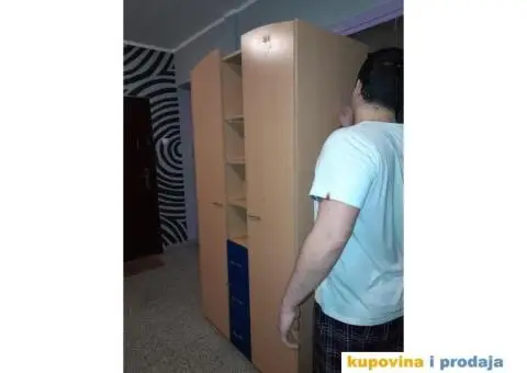 Ormar, dimenzije 110 širina, 197 visina, 56 dubina - 2/5