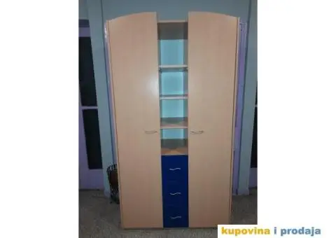 Ormar, dimenzije 110 širina, 197 visina, 56 dubina - 3/5