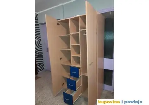 Ormar, dimenzije 110 širina, 197 visina, 56 dubina - 4/5