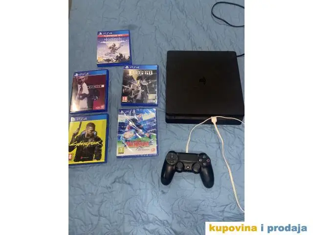 playstation 4 ( 5 igrice ima jos neke 3 4 igrice na njega) - 1