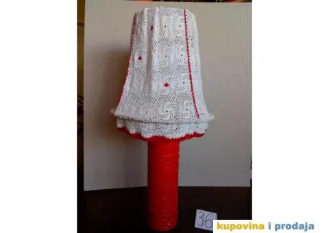 UNIKAT ! Ručno radjena stona lampa - 2/3