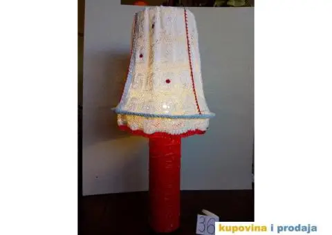 UNIKAT ! Ručno radjena stona lampa - 3/3