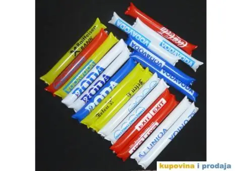 Navijačke udaraljke, palice za navijanje, klepersi, štampa - 1/14