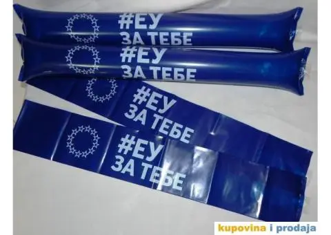 Navijačke udaraljke, palice za navijanje, klepersi, štampa - 7/14